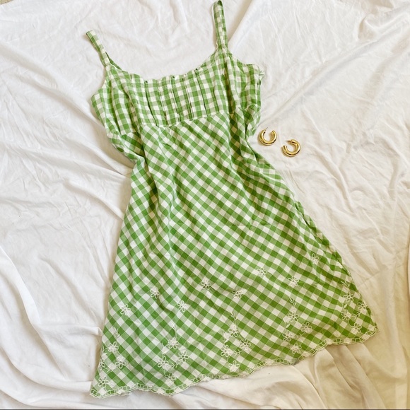 Vintage Dresses & Skirts - Vintage Mini Plaid Dress